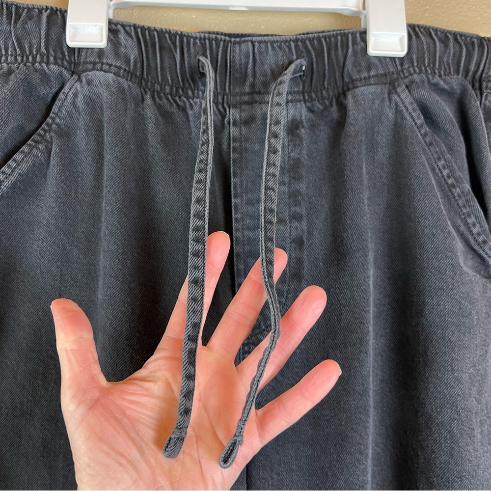 gap ultrasoft denim easy horseshoe jeans black - Picture 5 of 12